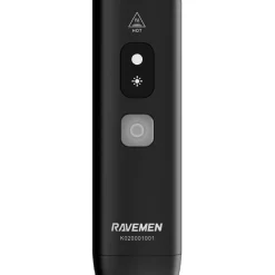 Ravemen K1400 Fietslamp Vooraan - Zwart