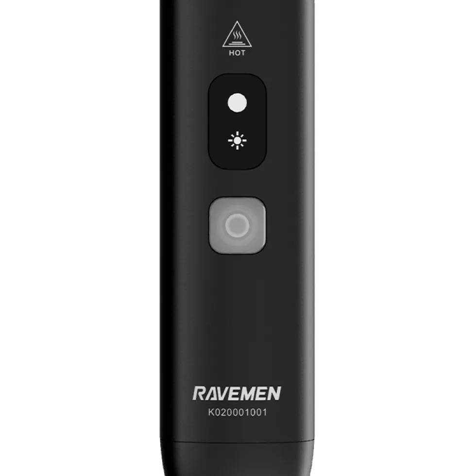 Ravemen K1400 Fietslamp Vooraan - Zwart