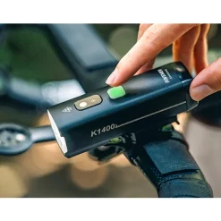Ravemen K1400 Fietslamp Vooraan - Zwart