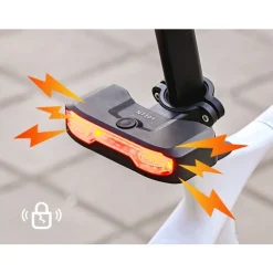 Ravemen NT101 Fietslamp Achteraan - Zwart
