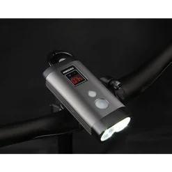 Voorlampen|Verlichting < Ravemen PR1400 Fietslamp Vooraan - Grijs