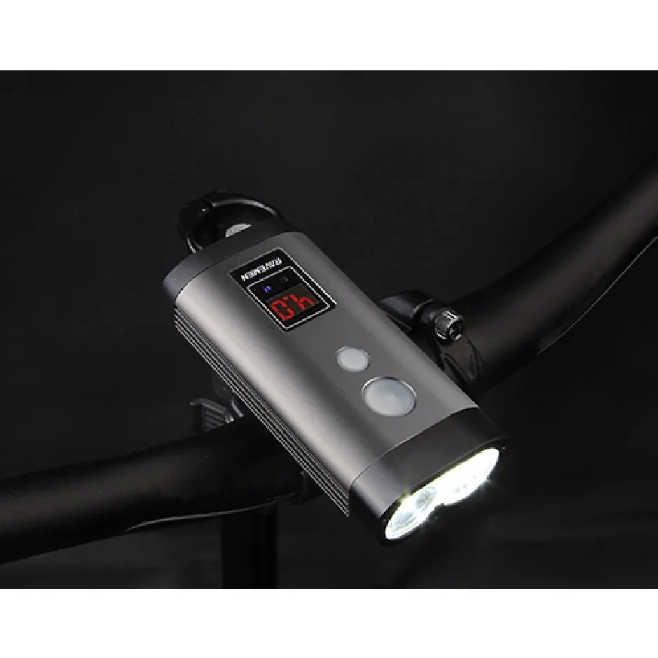 Voorlampen|Verlichting < Ravemen PR1400 Fietslamp Vooraan - Grijs