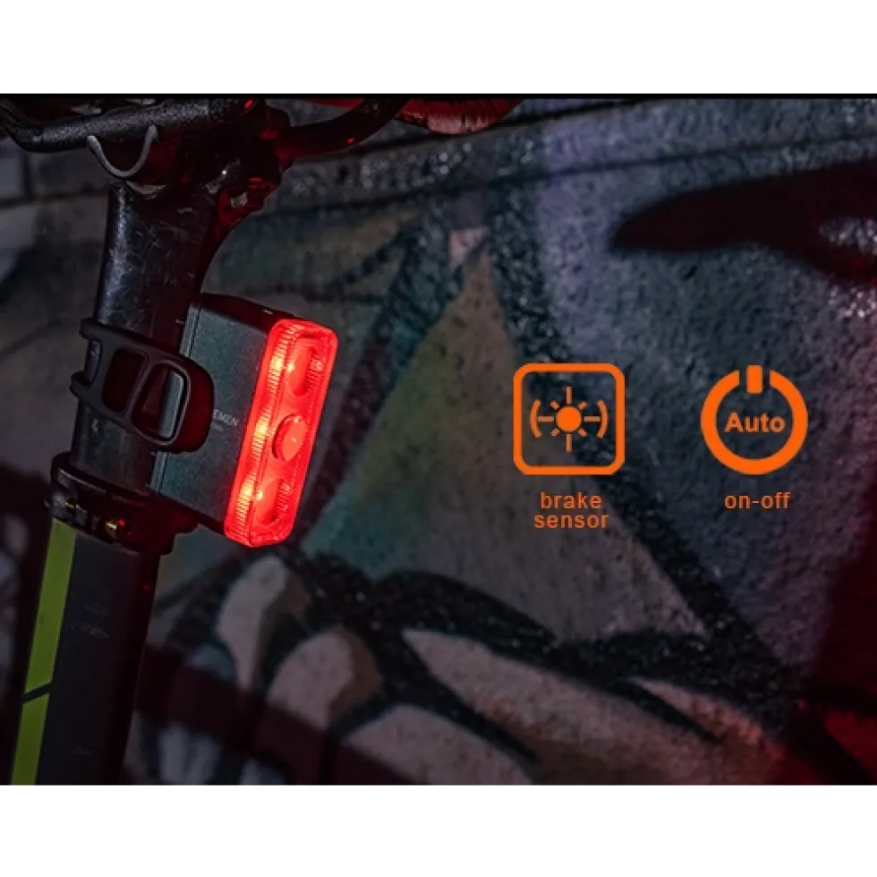 Ravemen TR350 Fietslamp Achteraan - Zwart