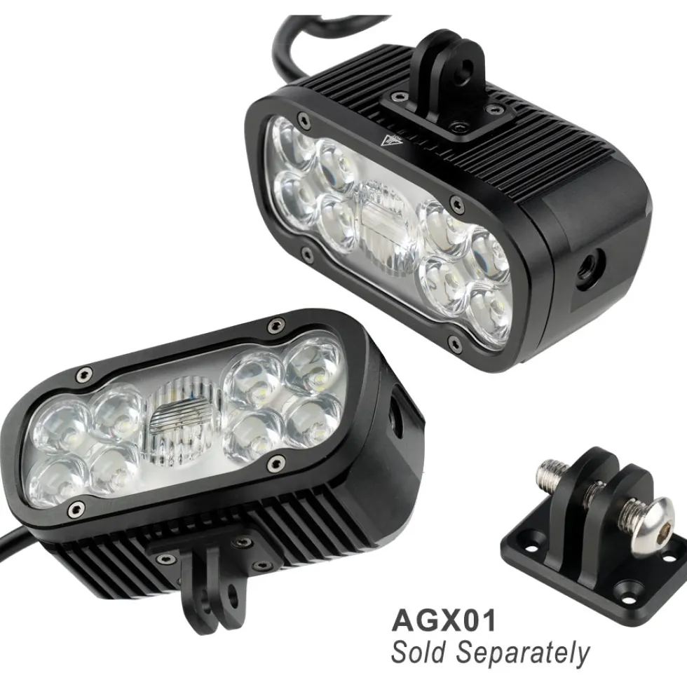 Ravemen XR6000 Fietslamp Vooraan - Zwart