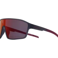 Red Bull SPECT Eyewear DAFT Zonnebril - 014 dark grey | smoke with red mirror