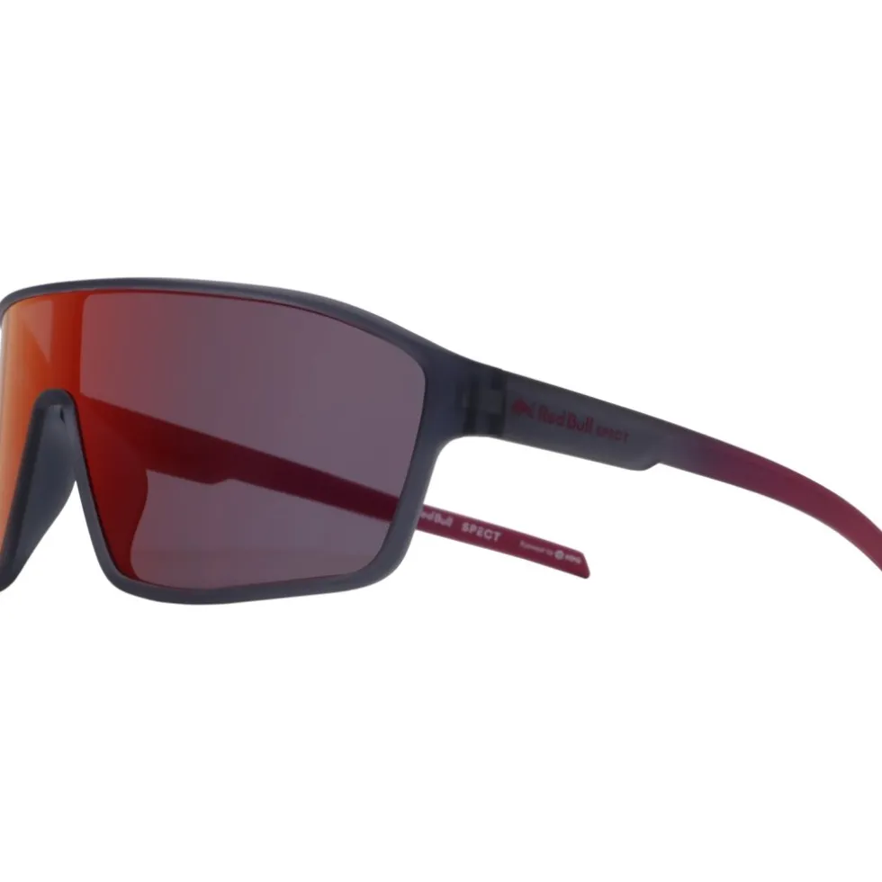 Red Bull SPECT Eyewear DAFT Zonnebril - 014 dark grey | smoke with red mirror