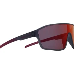 Red Bull SPECT Eyewear DAFT Zonnebril - 014 dark grey | smoke with red mirror