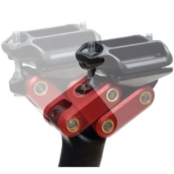 Redshift Dual Position Zadelpen - Ø 27.2mm | 350mm - rood