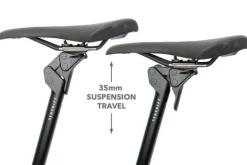 Redshift ShockStop Endurance Verende Zadelpen - Ø 30.4mm | 400mm