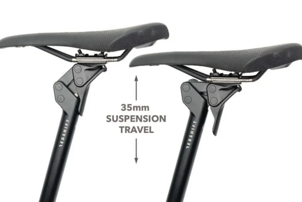 Redshift ShockStop Endurance Verende Zadelpen - Ø 30.4mm | 400mm