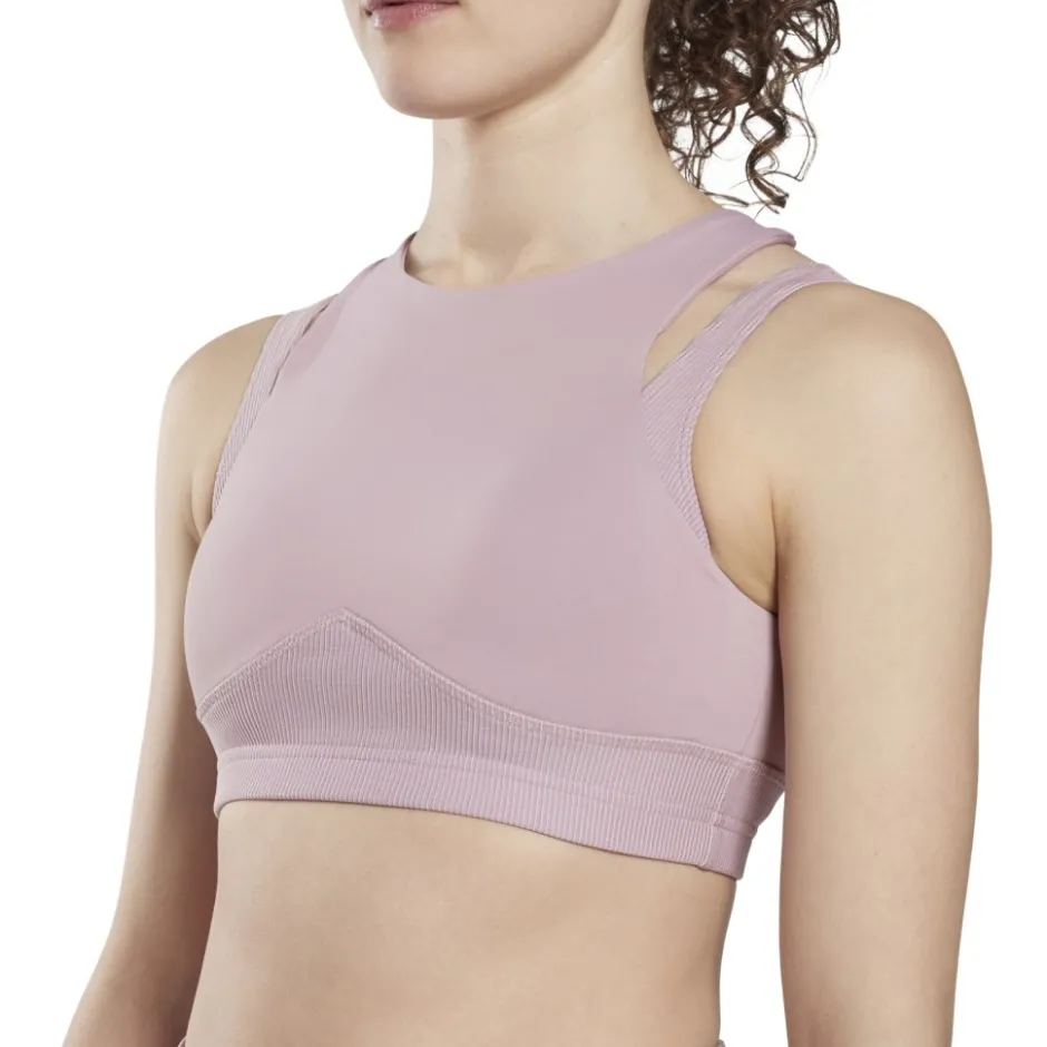 Sport Bh'S|Ondergoed < Reebok Layered Bra Top Dames - inflil