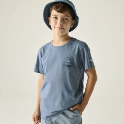Shirts & Midlayers|T-Shirts & Tops < Regatta Bosley T-Shirt Kinderen - China Blue ZZ8