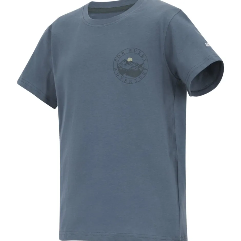 Shirts & Midlayers|T-Shirts & Tops < Regatta Bosley T-Shirt Kinderen - China Blue ZZ8