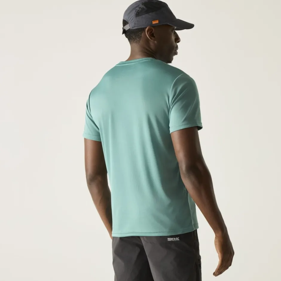 Shirts & Midlayers|T-Shirts & Tops < Regatta Finga ogan T-hirt Heren - Arctic ZV
