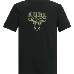 Regatta Fingal Slogan T-Shirt Heren - Black 800
