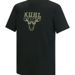 Regatta Fingal Slogan T-Shirt Heren - Black 800