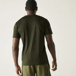Regatta Fingal T-Shirt Heren - Dark Khaki Marl ZMV