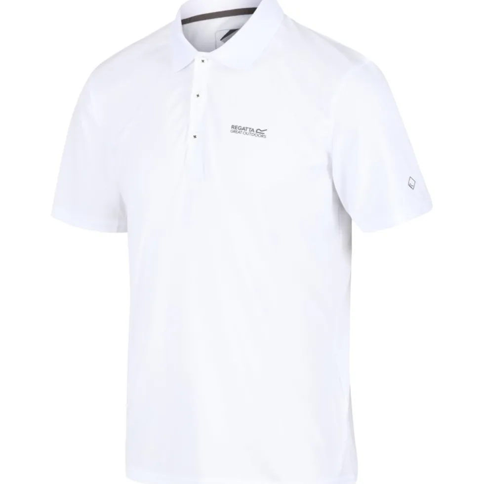 Regatta Maverik V Poloshirt Heren - White 900