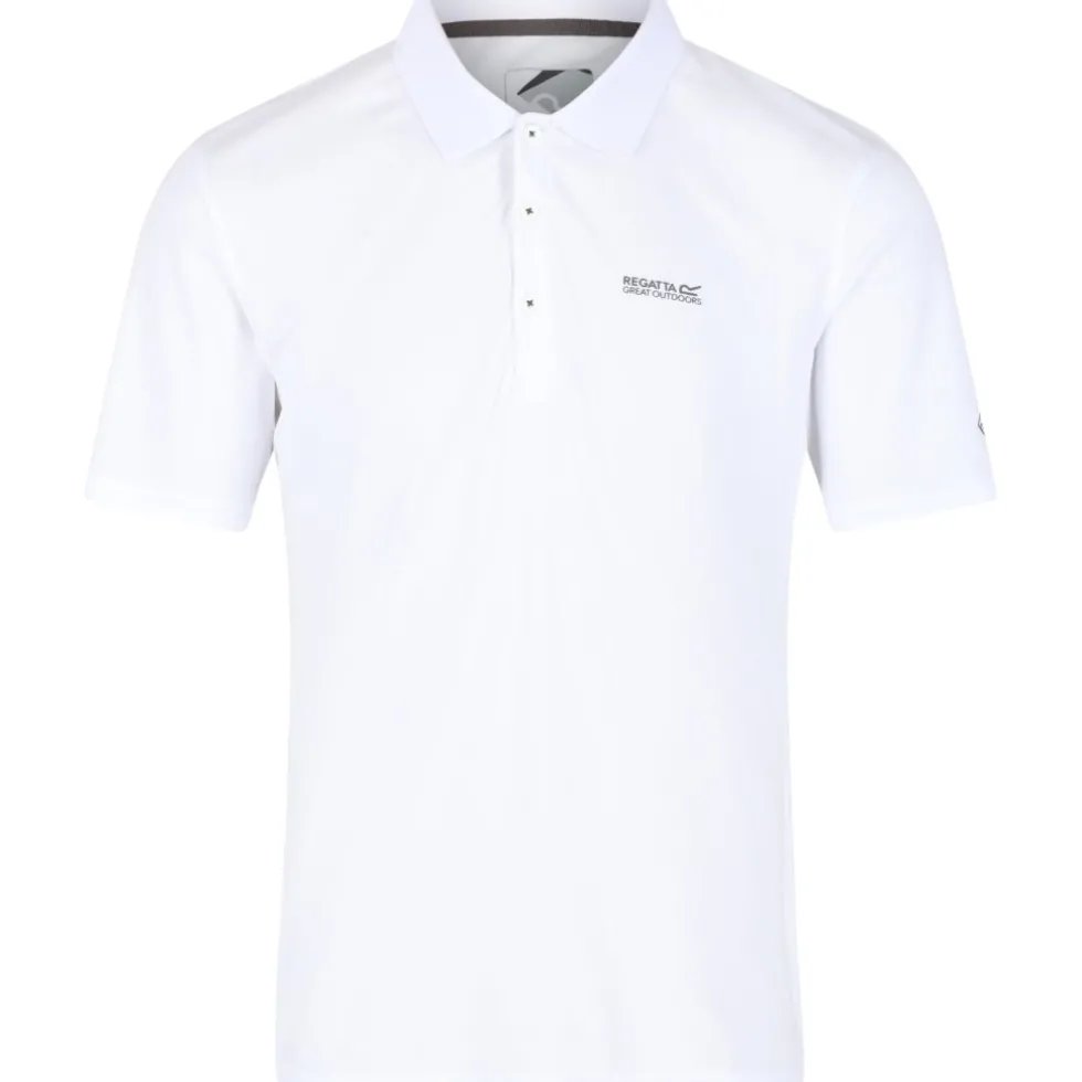 Regatta Maverik V Poloshirt Heren - White 900