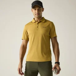 Regatta Maverik V Poloshirt Heren - Wood Brown ZIQ