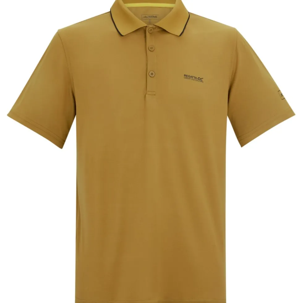 Regatta Maverik V Poloshirt Heren - Wood Brown ZIQ