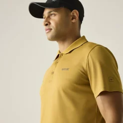Regatta Maverik V Poloshirt Heren - Wood Brown ZIQ