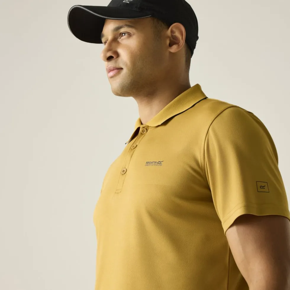 Regatta Maverik V Poloshirt Heren - Wood Brown ZIQ