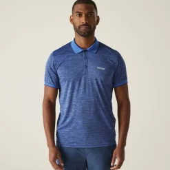 Shirts & Midlayers|T-Shirts & Tops < Regatta Reex II Poohirt Heren - Oypian Bue 8PT