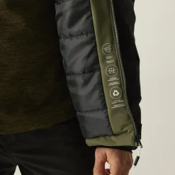 Jassen & Vesten < Regatta Maland Geïsoleerde Jas Heren - Oil Green/Black/Olive Night ZP7