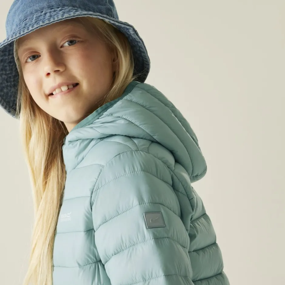 Jassen & Vesten < Regatta Marizion Jas met Capuchon Kinderen - Green Haze ZU6