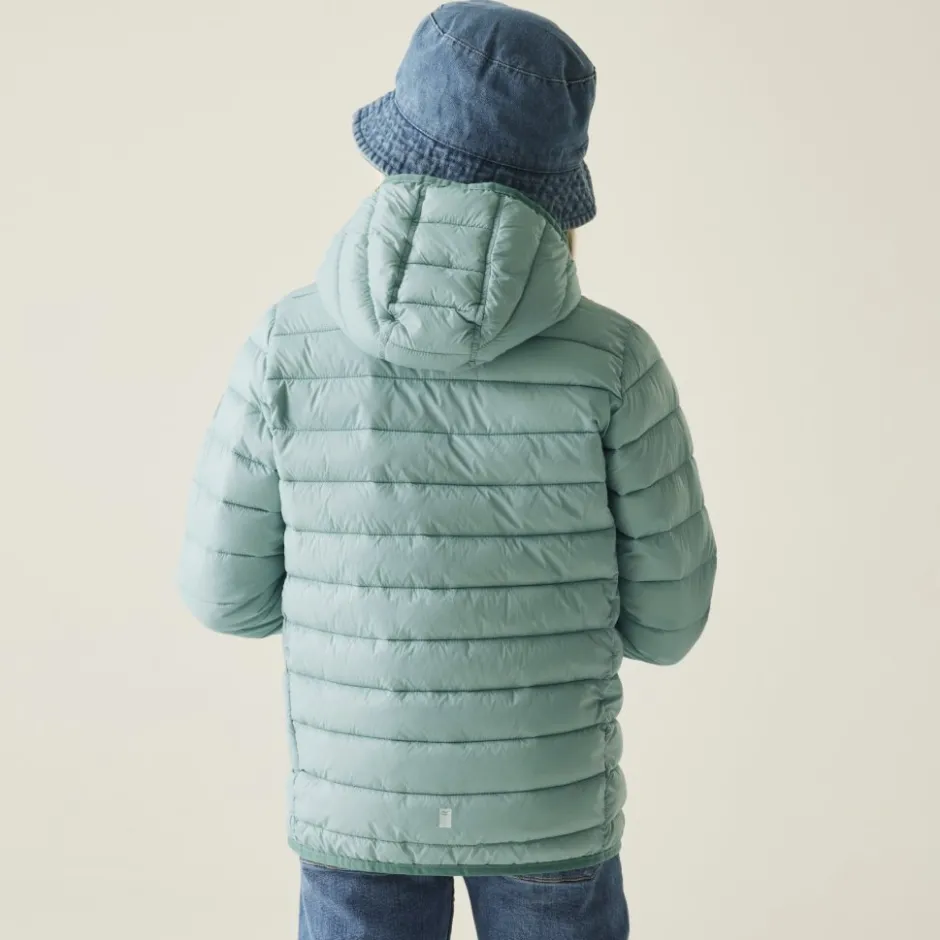 Jassen & Vesten < Regatta Marizion Jas met Capuchon Kinderen - Green Haze ZU6