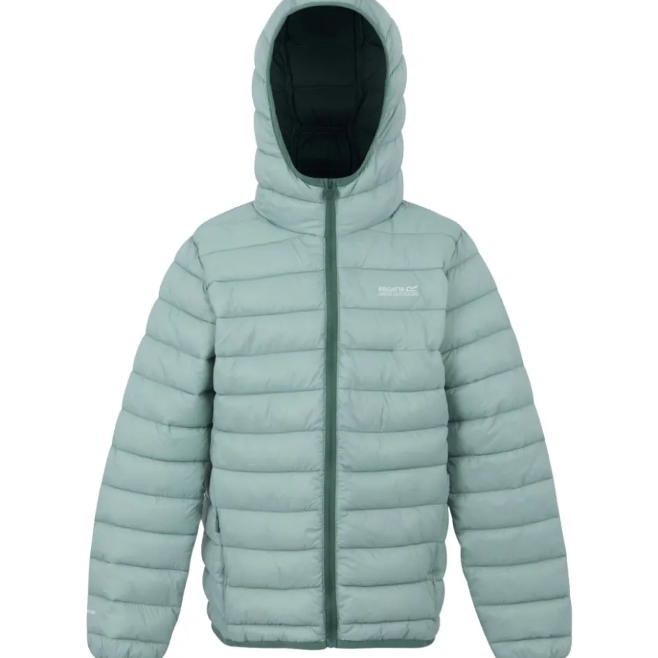 Jassen & Vesten < Regatta Marizion Jas met Capuchon Kinderen - Green Haze ZU6