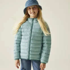 Jassen & Vesten < Regatta Marizion Jas met Capuchon Kinderen - Green Haze ZU6
