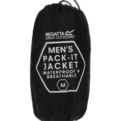 Regatta Pack-It III Jas Heren - Zwart 800