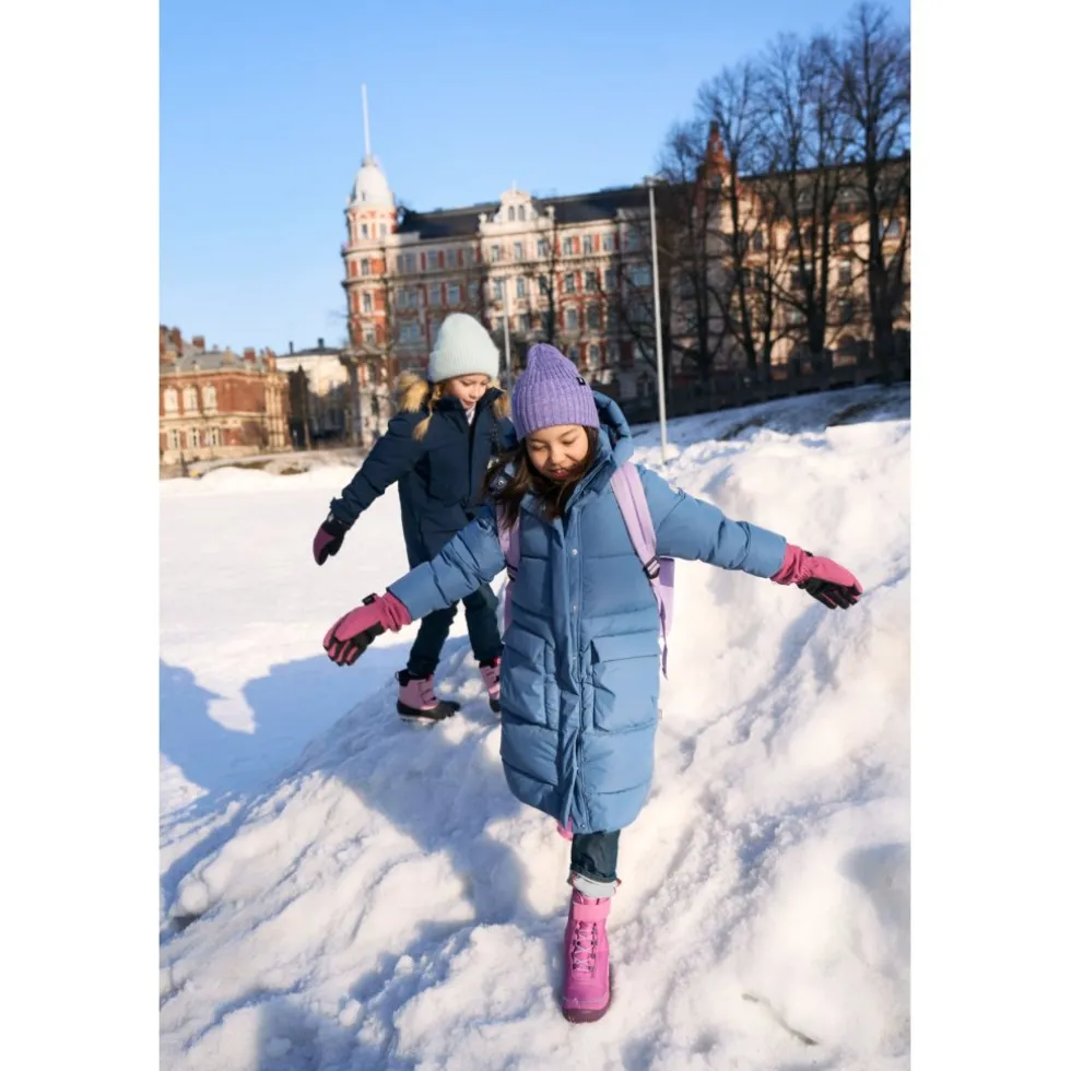 Reima Talvella Barefoot Winterlaarzen Kinderen - red violet 5390