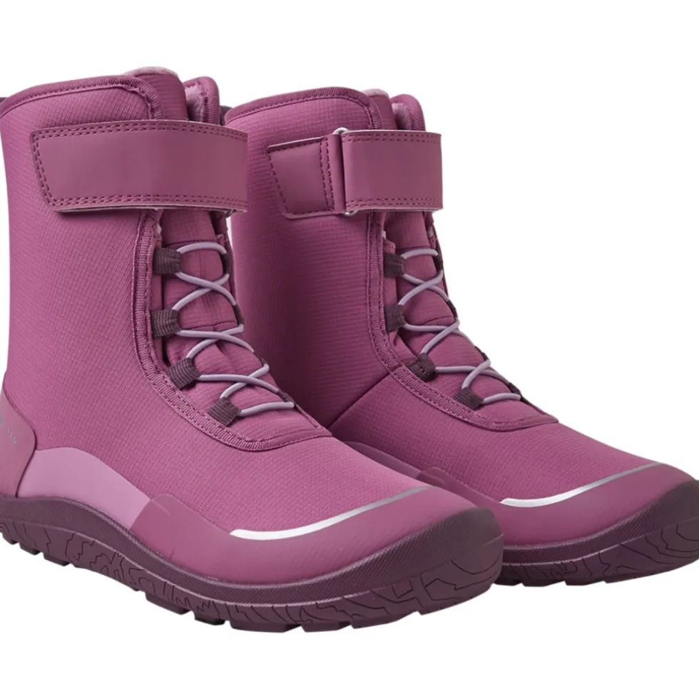 Reima Talvella Barefoot Winterlaarzen Kinderen - red violet 5390