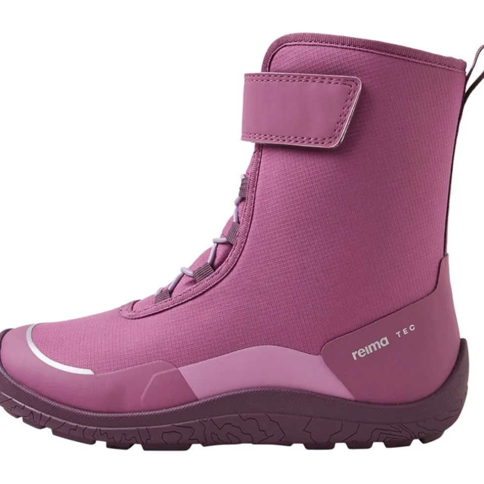 Reima Talvella Barefoot Winterlaarzen Kinderen - red violet 5390