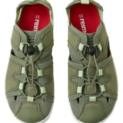 Reima Valoa Barefoot Sandalen Kinder - greyish green 8920