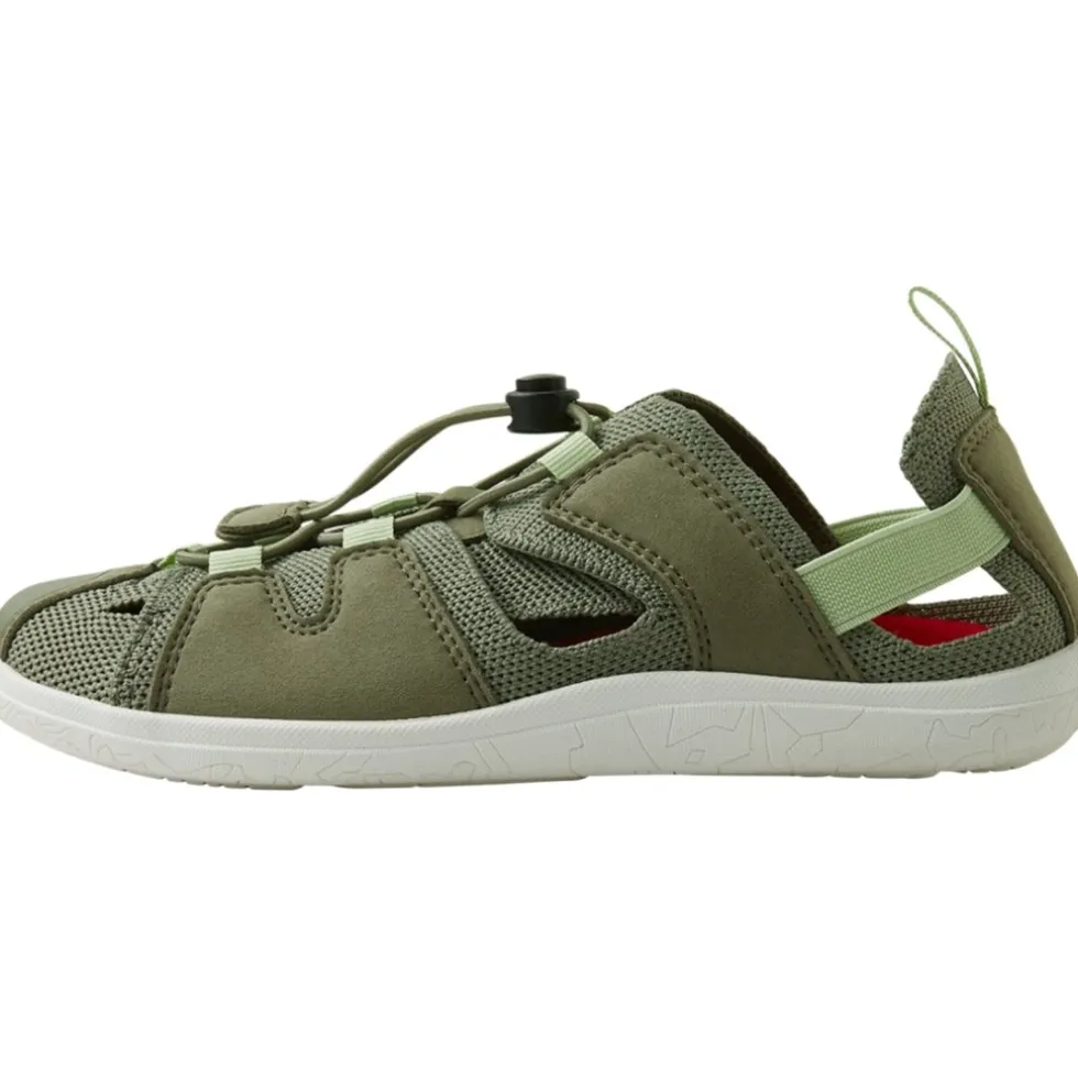 Reima Valoa Barefoot Sandalen Kinder - greyish green 8920