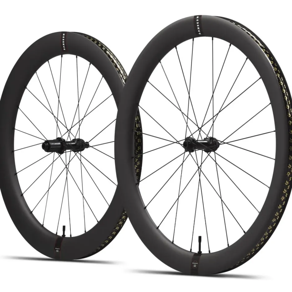Wielen < Reserve 52 | 63 Turbulent Aero Wielset - DT 350 - 28" | Carbon | Clincher | Centerlock - 12x100mm | 12x142mm - SRAM XDR
