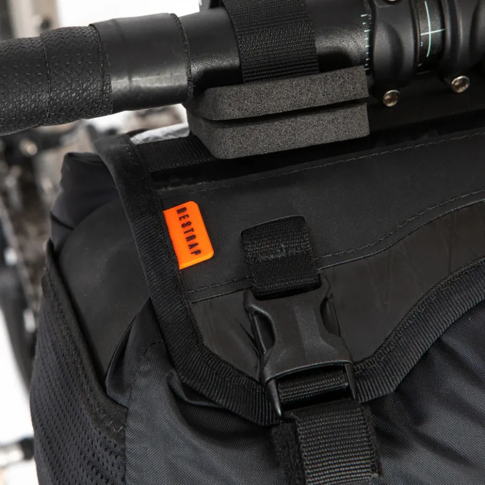 Restrap Adventure Race Stuurtas - Drop Bar - 7L - black