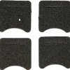 Restrap Afstandshouders van schuim voor stuurtas - 4 stuks - black