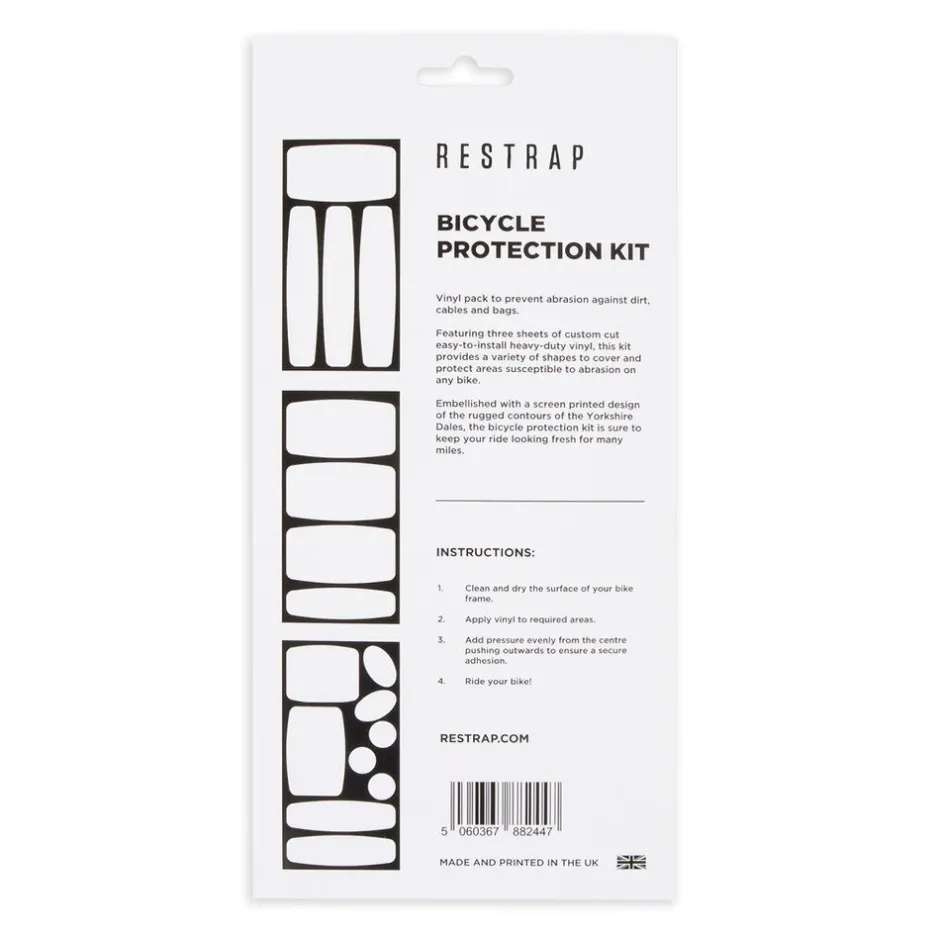 Stickers < Restrap Bicycle Protection Kit - white