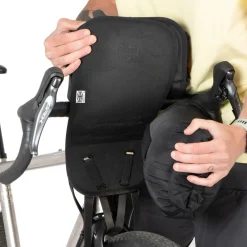 Restrap Houder voor stuurtas met 14L Dry Bag + 4L Canister Bag - black