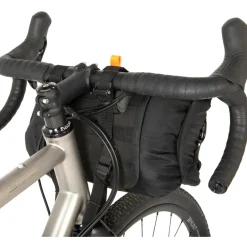 Restrap Houder voor stuurtas met 14L Dry Bag - black