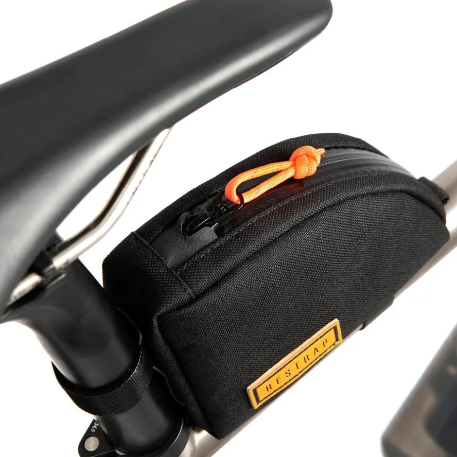 Frametassen|Top Tube Bag < Restrap Rear Top Tube Bovenbuis Tas - 0.8L - zwart