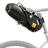 Restrap Zadeltas - 8L - black/orange