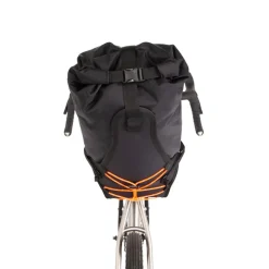 Restrap Zadeltas - 14L - zwart/oranje