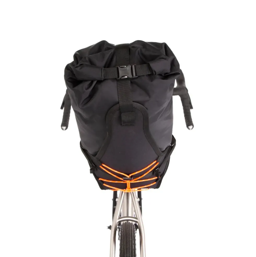 Restrap Zadeltas - 14L - zwart/oranje