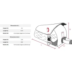Revelate Designs Mag Tank 2000 Bolt-On - Bovenbuis Tas 1.4L - Zwart